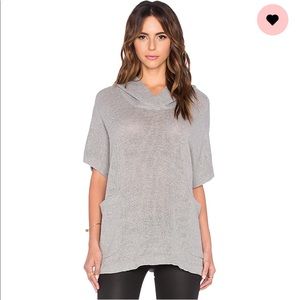 Knit Mesh Hooded Pullover - James Perse (Revolve)